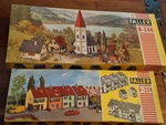 Vintage Faller Train Sets Houses B224 And B244 Church Nos. Fixed Price $19.99.