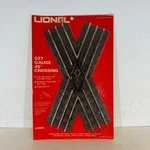 Lionel 6-5023 O27 Gauge 45 Degree Crossing Brown Crossover Track Sealed. Fixed Price $14.99.
