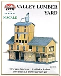 Valley Lumber Yard Kit 'n' Scale Model Power New Sealed 1565. Fixed Price $46.47.