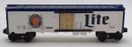Lionel 6-9874 Gauge Miller Lite Beer Billboard Reefer Car Ex. Fixed Price $35.19.