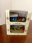 Bachmann 45708 Autobody Shop + 45709 Hamburger Stand - Scale W/ Boxes. Fixed Price $25.00.