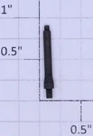 Lionel 2419-23 Blackened Brake Wheel Post Only (12). Fixed Price $12.60.