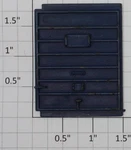 Lionel 6468-7 Blue Right Hand Boxcar Door (10). Fixed Price $40.00.