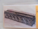 86 Ft. Howe Truss Deck Bridge With Walk Way By; Hunterline Po. Scale Nos. Fixed Price $60.50.