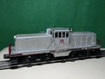 Post War Lionel Burlington Route 629 Switcher Gauge Runs Needs Work Pre Owned. Fixed Price $105.00.