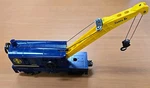Gauge 3-RAIL Lionel 6-9348 Atsf Santa Fe Crane Car #9348. Fixed Price $47.00.