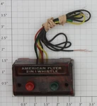 American Flyer XA10961-AE Scale Swirl 2 In Whistle Control Button Wired. Fixed Price $32.00.