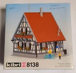Kibri 8138 Scale Single Family Home - Missing Figures Plastic Building Kit. Fixed Price $21.24.