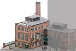 Piko 61116 Ho Scale Strauss Glass Factory Kit. Fixed Price $99.99.