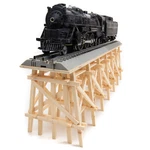 Gauge Trestle Bridge Fully Assembled For Lionel, Mth, Atlas, Weaver, Williams. Fixed Price $99.00.
