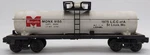 Lionel 6-9155 Gauge Lcca Monsanto Single Dome Tank Car Ex. Fixed Price $13.11.
