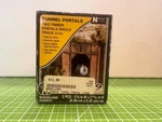 Woodland Scenics Scale Timber Single Track Tunnel Portal (2 Pcs) C1154 - Read. Fixed Price $8.50.