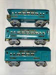 American Flyer Prewar O-gauge 3280-3281-3282 Golden State Set Restored. Fixed Price $139.99.