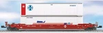 Lionel Scale 6-27530 Husky Stack Car Santa Fe #254222. Fixed Price $149.99.