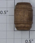 Acme 0715-1441 O Gauge Stained Whiskey Barrel (10). Fixed Price $10.00.