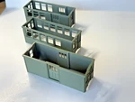 ON30 Shorty *3* Cars -1 Coach, Combine And Baggage Kit Improved Design*. Fixed Price $34.95.