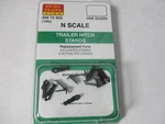Micro-trains # 49975905 (1066) Trailer Hitch Stands For Flatcars 12 Pack N-scale. Fixed Price $13.05.