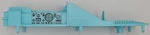 Lionel 3540-20 Light Blue L.a.s.e.r. Radar Car Top Shell W/ Decals & Screen. Fixed Price $20.00.