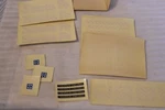 Ho Scale Champ Decals, Santa Fe Locomotive Set #EH-107. Fixed Price $11.20.