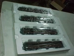 Mth Western Pacific 4-CAR Passenger Set 301 128 501 402 New / No Box. Fixed Price $250.00.