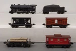 Lionel 247 Vintage Steam Freight Set: 225E, 2235W, 2653, 2656, 2657, 3651. Fixed Price $349.99.