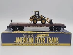 S-gauge Lionel American Flyer 6-48528 Conrail Flat Car W/wheel Loader Nib. Fixed Price $36.99.