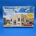 Walthers Cornerstone Structure #933-2951 Railroad Ymca Bunkhouse Factory Seal. Fixed Price $29.99.