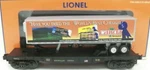 Lionel Netca Cabot Cheese Flat Car W/ Trailer 6-52434! Gauge Train New England. Fixed Price $69.00.
