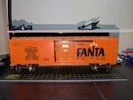 Lionel Coca-cola Fanta Boxcar Train Car, Ccbx 9745, Blt 1-74. Fixed Price $21.00.