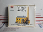 Model Power 1573 Scale National Casket Company Building Kit. Fixed Price $24.99.