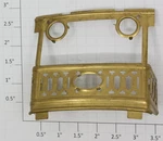 Lionel 1768-13 Brass Pre-war Standard Gauge Observation End Rail (1). Fixed Price $17.00.