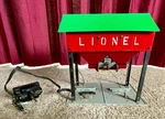 Lionel No. 497 Coaling Station W/ Controller And Original Roof - Gauge. Fixed Price $140.00.