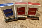 Hallmark 2003 Lionel Daylight Steam Locomotive, Tender, & Observation Car Set. Fixed Price $30.00.