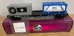 Mth Premier 20-95296 Norfolk Southern Flat Car Tank 20' Containers Scale Train. Fixed Price $79.95.