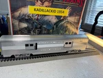Lionel 6-19122 California Zephyr "silver Antelope" Aluminum Baggage L2241. Fixed Price $39.10.