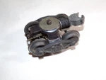 Lionel Original Vintage Early Postwar Flying Shoe Truck With Roller Pick Up. Fixed Price $29.00.