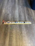 Volmer Ho Scale Train Station Platform Assembled & Lighted 20 Long Wide. Fixed Price $20.00.