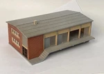 Vollmer Ho 5604 Freight Station Missing Part 6-1/2" X 4-1/8" 2-1/2" High. Fixed Price $19.99.