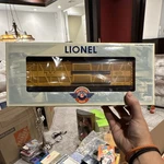 Lionel New York Central Stock Car Gauge Yellow Die-cast Metal 6-19573. Fixed Price $69.00.