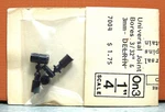 Grandt Line ON30 Universal Joint, 3/32" Bore X 3MM Delrin # 7004 (4 Count). Fixed Price $18.00.