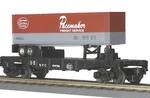 Mth Railking New York Central (pacemaker) Flat Car W/ Trailer 30-7608! Gauge. Fixed Price $44.95.