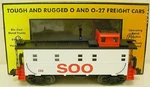Mth 30-7790 Soo Line Offset Steel Illuminated Caboose Car #268 Ln/box. Fixed Price $44.49.