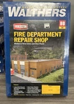 Walthers Cornerstone Kit 933-3767 Fire Department Repair Shop Nib. Fixed Price $52.99.
