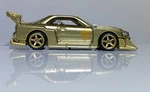 Hot Wheels Aero Styles Gold Lbwk LB-ER34 Super Silhouette Loose No Card Nice!!. Fixed Price $299.99.