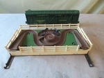 Lionel 3356 Santa Fe Car W/corral W/2 Original Horses. Fixed Price $30.00.