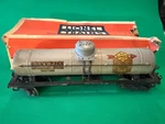 Lionel 2755 Sunoco Tank Car Prewar 1941 42 Orig Box Clean Decals. Fixed Price $64.99.
