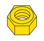 Woodland Scenics H883 Hob-bits 1-72 Hex Nuts (5-PACK). Fixed Price $8.49.