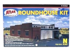 Scale Atlas 2843 3-STALL Brick Roundhouse Building Kit. Fixed Price $42.45.