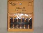 Micro Engineering 80-144 Plastic Pallets (pack Of 24). Fixed Price $8.22.