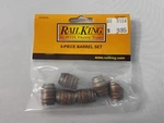New Mth Rail King 6-PIECE Barrel Set O Scale #50024. Fixed Price $14.99.